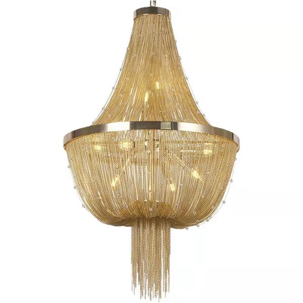 Postmodern luxury K9 crystal chandelier